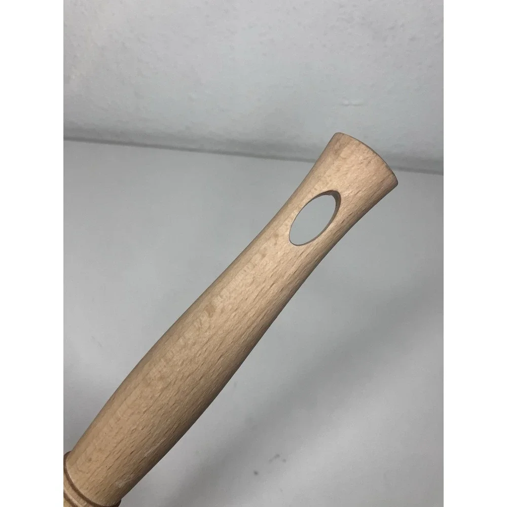 Le Creuset Wooden Scraping Spoon Beech wood Revolution series 12.5